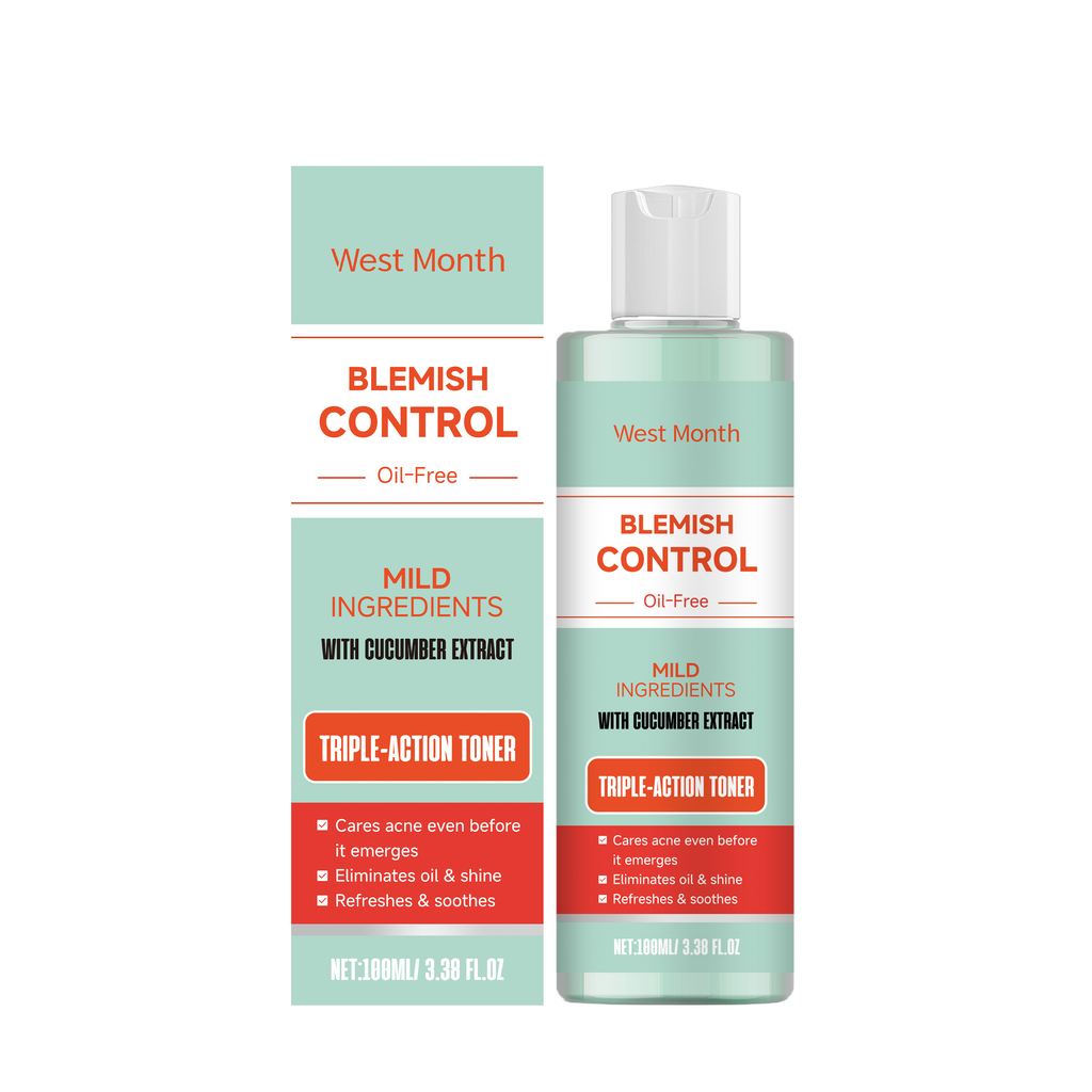 West&Month Facial Toner With Mild Ingredients To Lighten Acne, Nourish And Repair Facial Skin