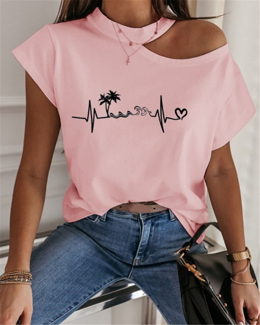Ladies love print top