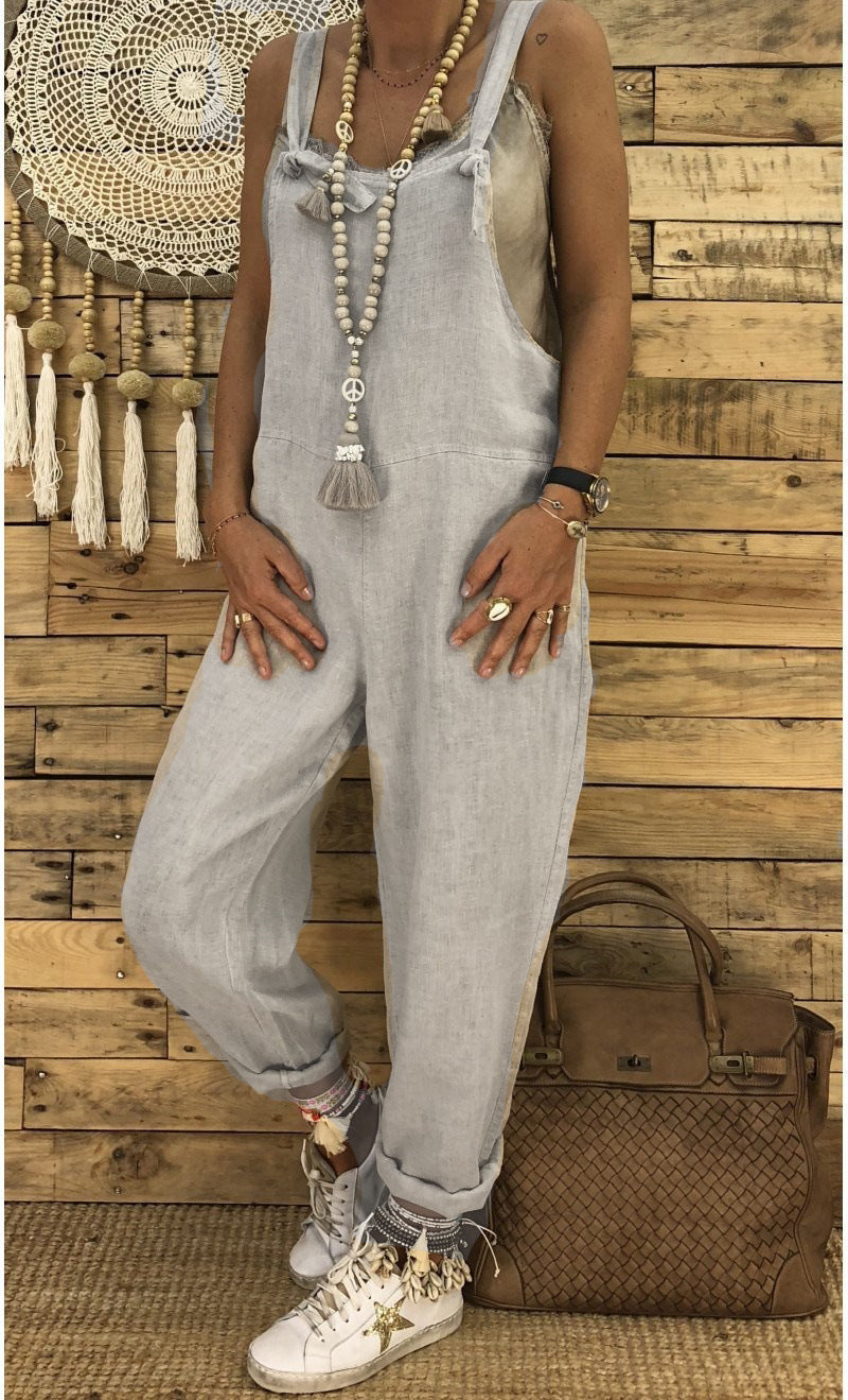 Ladies suspender jumpsuit