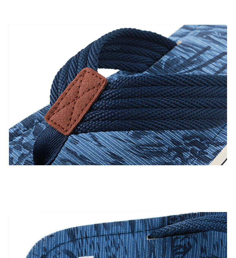 European And American Trend Non-Slip Men's Beach Sandals And Slippers Flip-Flop Beach Shoes