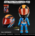 Motorcycle Rider Alloy Transformation Toy