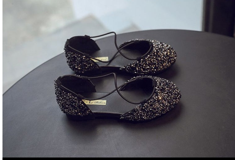 Flash girl princess shoes and sandals in summer