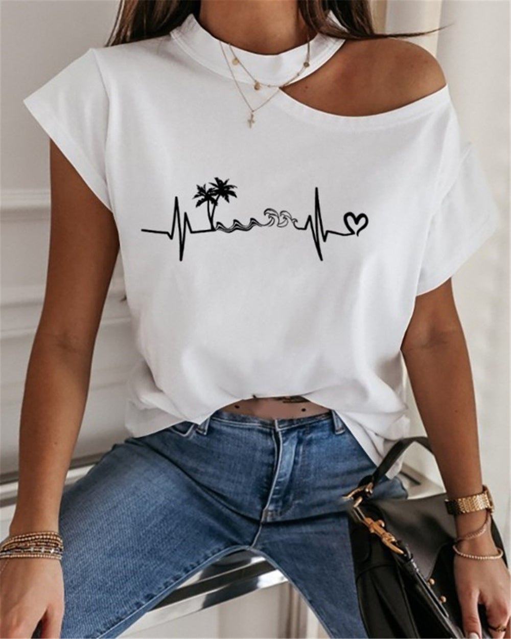 Ladies love print top