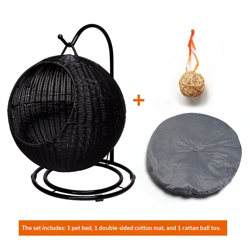 Detachable And Washable Hanging Basket Hammock Pet Supplies Dog Bed