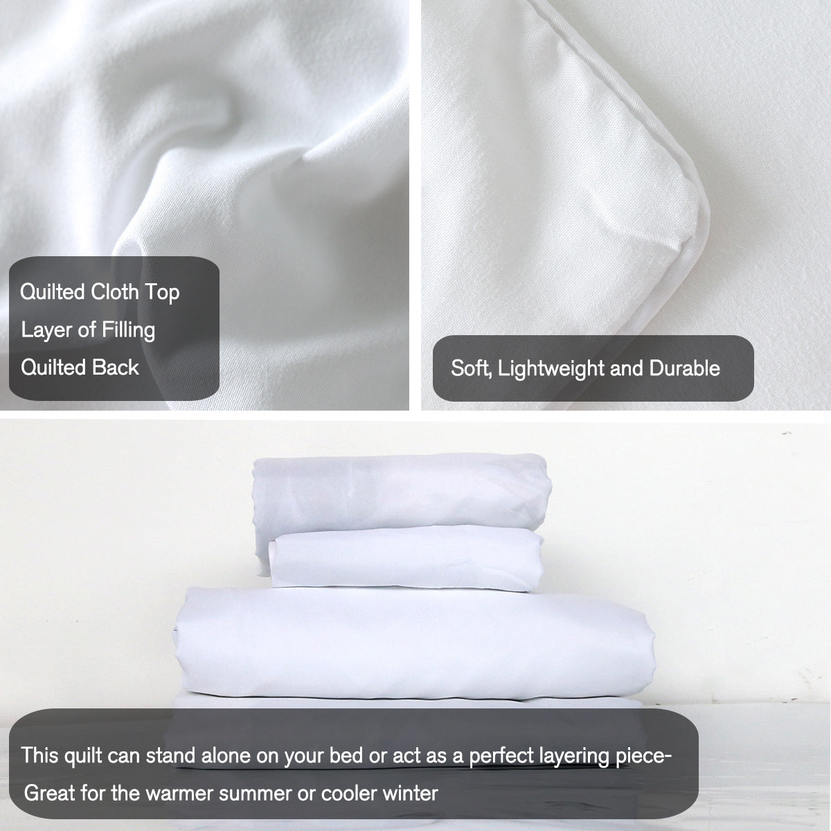 3-piece Set Of Simple And Fresh Blue And White Floral Duvet Cover, Polyester Bedroom Decoration Bedding Set Twin Full Queen King Size