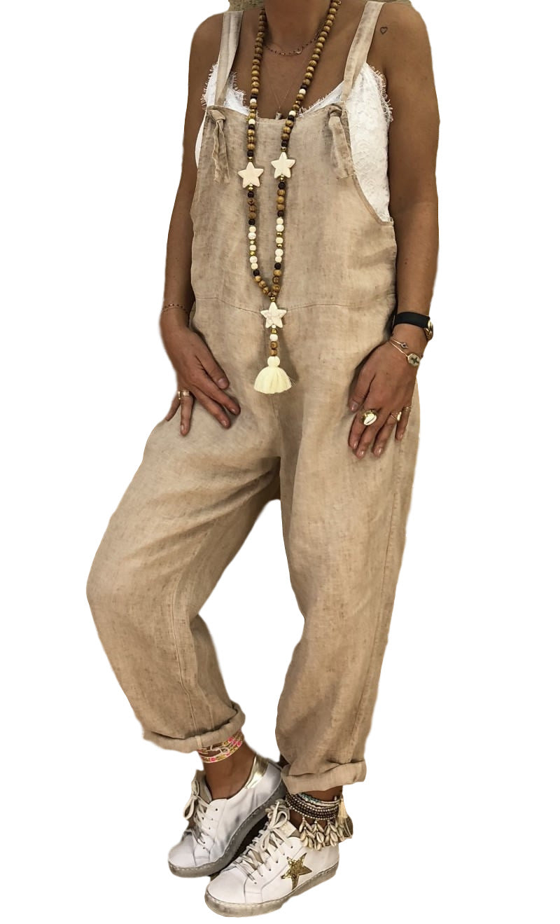 Ladies suspender jumpsuit