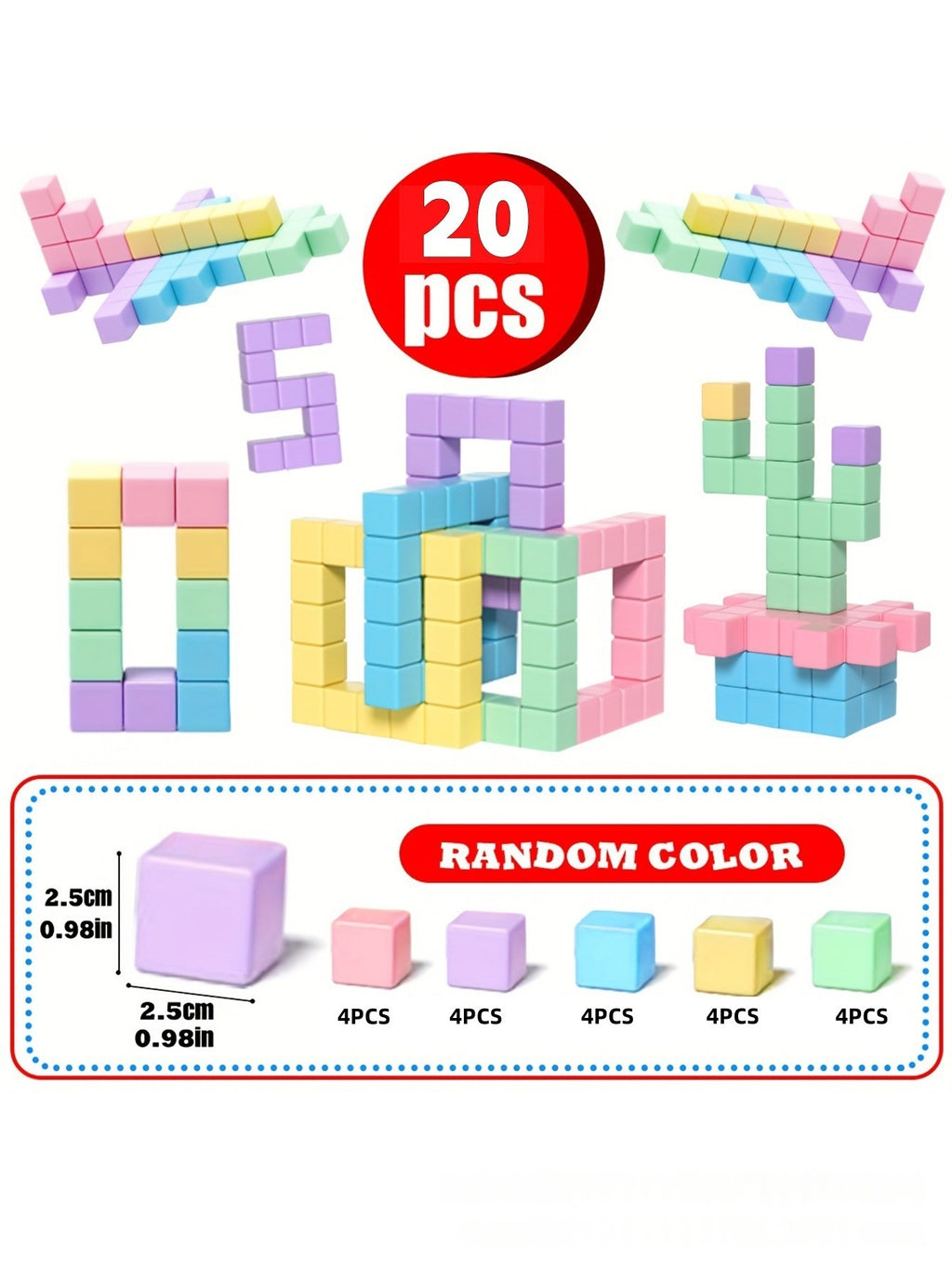 Macaron Geometric Magnetic Building Blocks