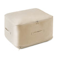 1Pc Foldable Storage Bag For Comforter Quilt Blanket Clothes Season Changing Organization Pillows Beddings With Dual Zippers