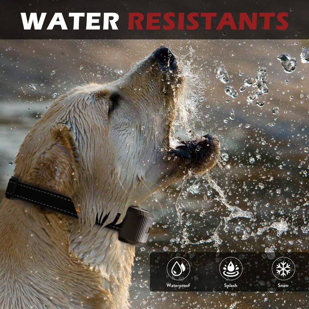 Dog Collar Anti Bark Pet Electric Training Collar Auto Stop Barking Obedience