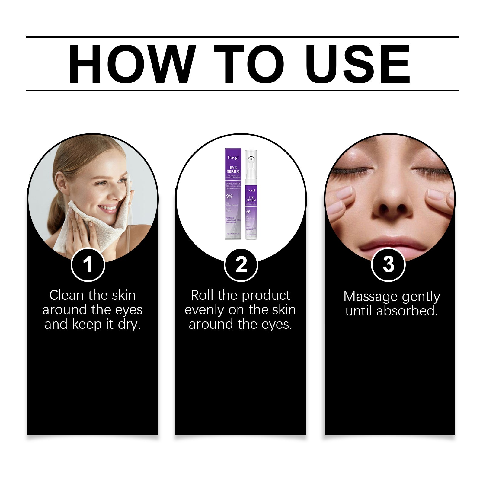 Hoygi Eye Essence Moisturizes And Gently Reduces Fine Lines Around The Eyes