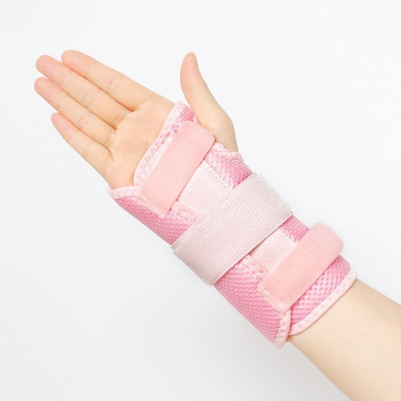 Sports Wrist Brace With Aluminized Splint For Tendon Sheath And Joint Support And Immobilization