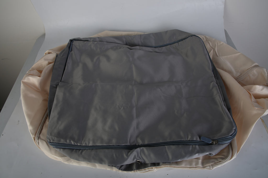 1Pc Foldable Storage Bag For Comforter Quilt Blanket Clothes Season Changing Organization Pillows Beddings With Dual Zippers