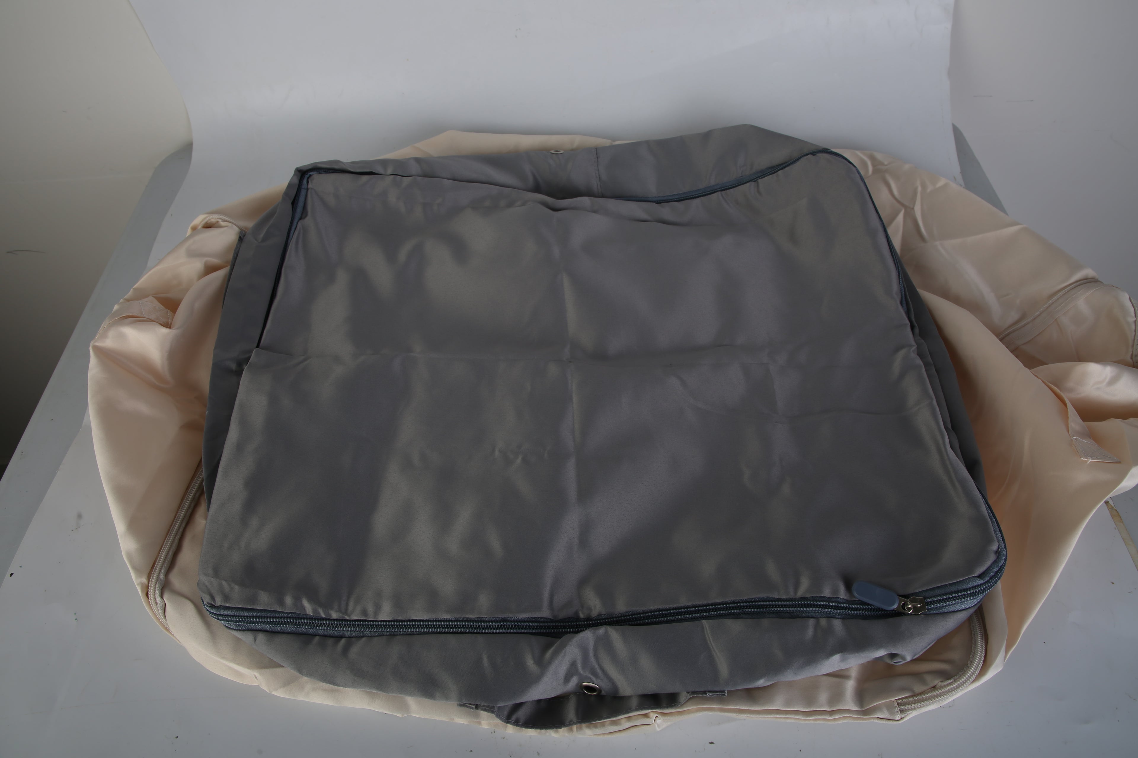 1Pc Foldable Storage Bag For Comforter Quilt Blanket Clothes Season Changing Organization Pillows Beddings With Dual Zippers