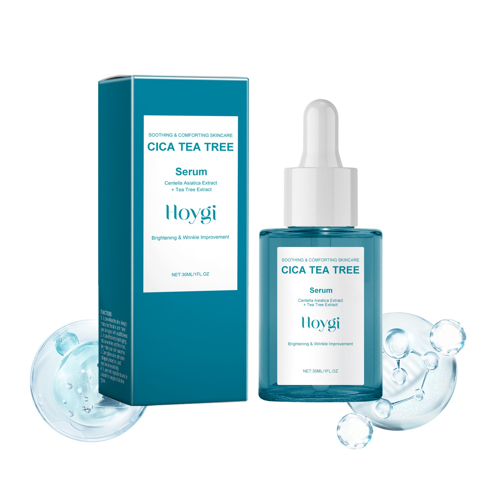 Hoygi Centella Firming Essence, Hydrating, Nourishing, Firming And Brightening Skin Care Essence