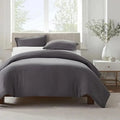 Serta Simply Clean Pleated Duvet Cover Twin