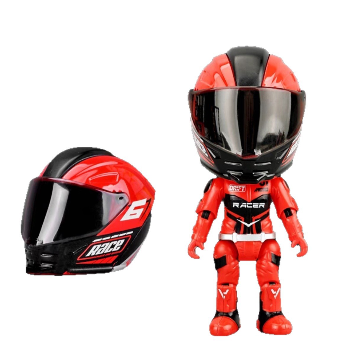 Motorcycle Rider Alloy Transformation Toy