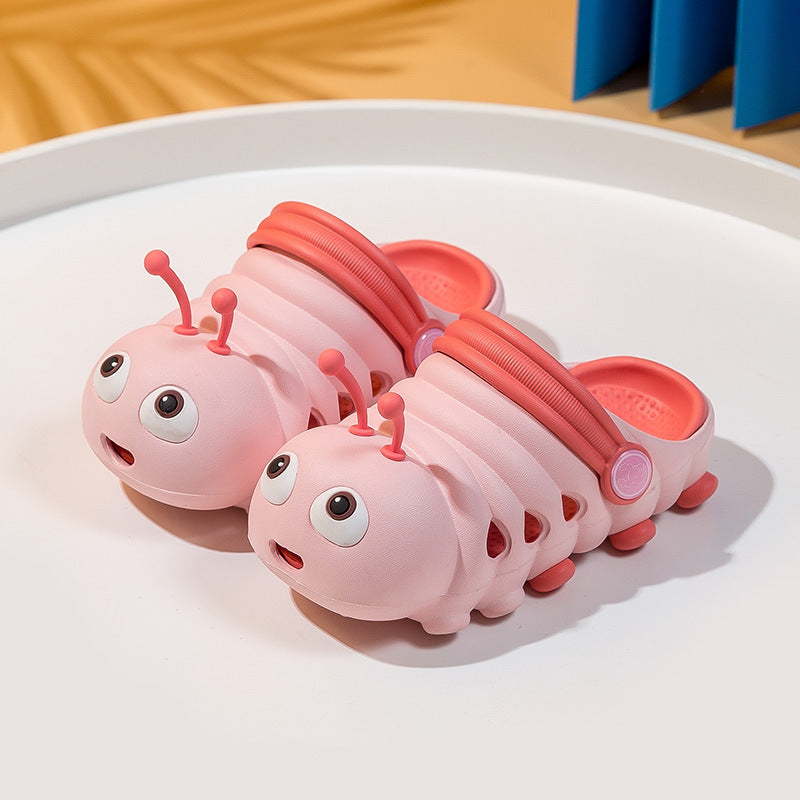 Children's Hole Shoes Non-slip Breathable Soft-soled Sandals And Slippers