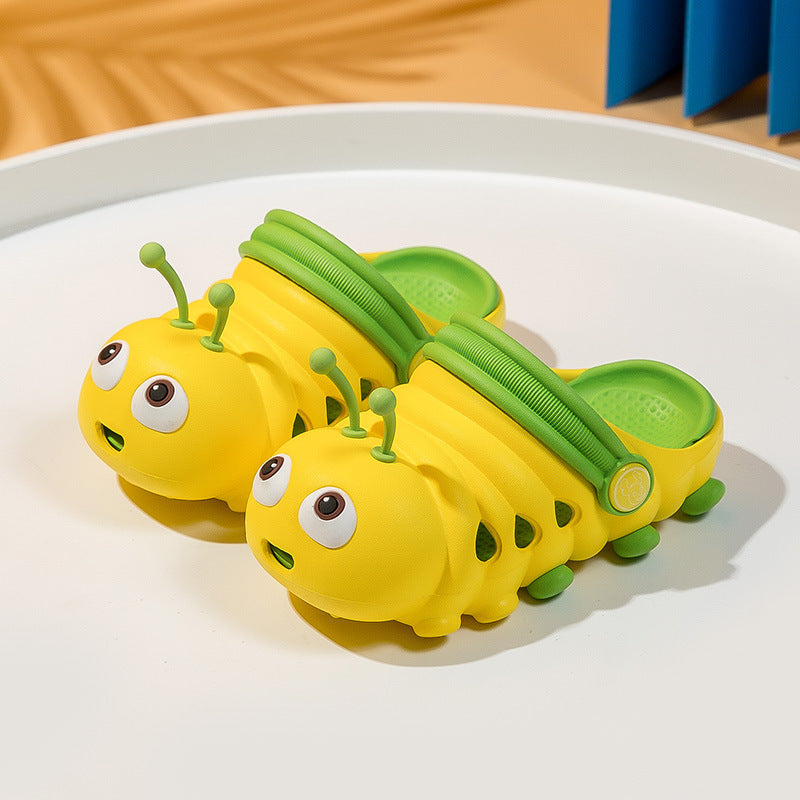 Children's Hole Shoes Non-slip Breathable Soft-soled Sandals And Slippers